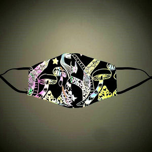 Cyberpunk Glowing Mask