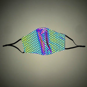 Cyberpunk Glowing Mask