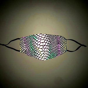 Cyberpunk Glowing Mask