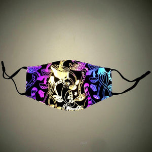 Cyberpunk Glowing Mask