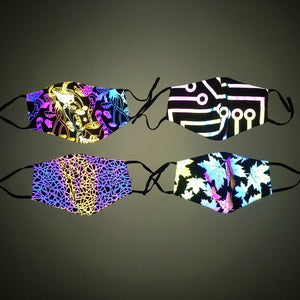 Cyberpunk Glowing Mask