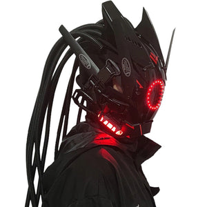 Cyberpunk Headgear - product view on white background