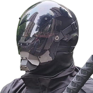 Cyberpunk Helmet Basic - product view on white background