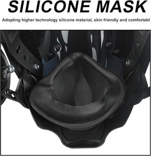 Cyberpunk Helmet Futurist