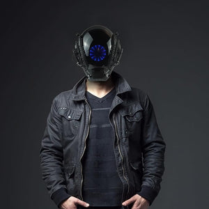 Cyberpunk Helmet Infinity Lights