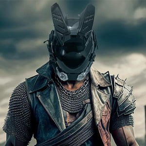 Cyberpunk Helmet LED Lamp