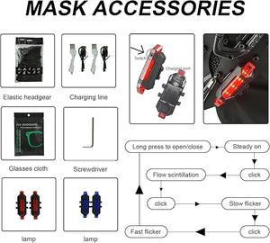 Cyberpunk Helmet LED Lamp