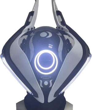 Cyberpunk Helmet Moon