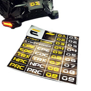 Cyberpunk Helmet Sticker