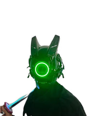 Casco Cyberpunk Techwear