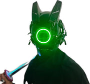 Cyberpunk Helmet Techwear