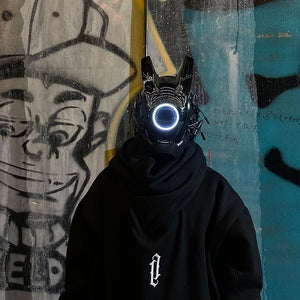 Cyberpunk Helmet Techwear