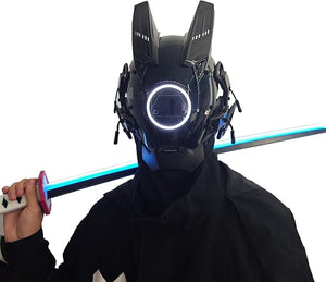 Cyberpunk Helmet Techwear