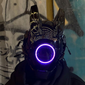 Cyberpunk Helmet Techwear