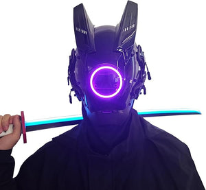 Cyberpunk Helmet Techwear