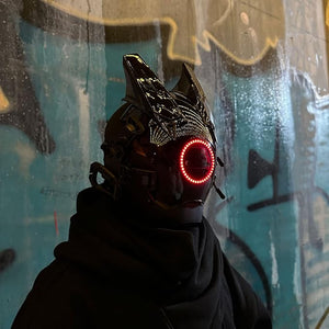 Cyberpunk Helmet Techwear