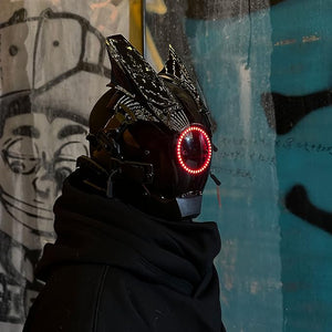 Cyberpunk Helmet Techwear