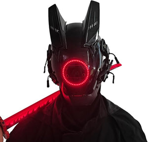 Cyberpunk Helmet Techwear