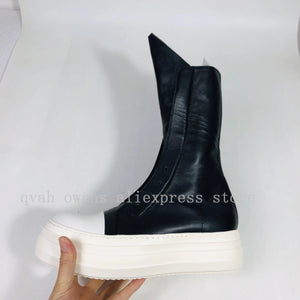 Cyberpunk High Top Boots Black