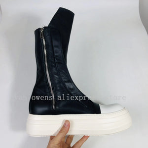 Cyberpunk High Top Boots Black