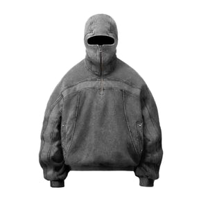 Cyberpunk Hoodie Ninja Zipper