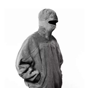 Cyberpunk Hoodie Ninja Zipper
