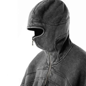 Cyberpunk Hoodie Ninja Zipper