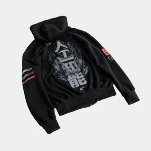 cyberpunk inspired hoodie