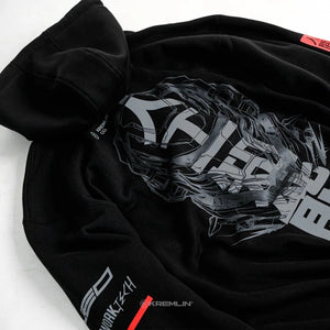 cyberpunk inspired hoodie