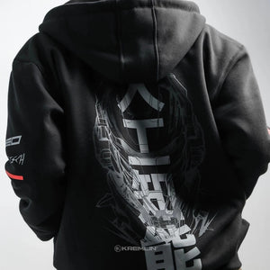 cyberpunk inspired hoodie