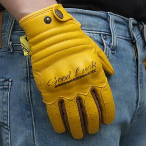 Cyberpunk Leather Gloves