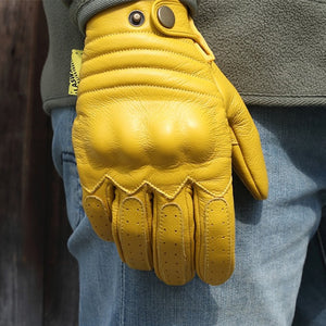 Cyberpunk Leather Gloves