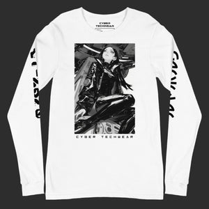 Cyberpunk Long Sleeve Shirt White