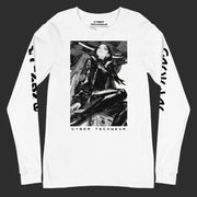 Cyberpunk Langarmshirt Weiß