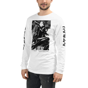 Cyberpunk Long Sleeve Shirt White