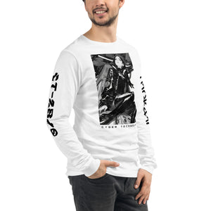 Cyberpunk Long Sleeve Shirt White
