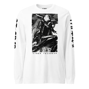 Cyberpunk Long Sleeve Shirt White