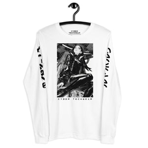 Cyberpunk Long Sleeve Shirt White