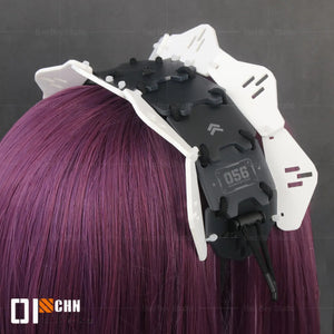 Cyberpunk Maid Mechanical Hairband — women mechanical cyberpunk hair accessory