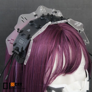 Cyberpunk Maid Mechanical Hairband - mechanical maid hairband