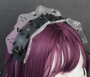 Cyberpunk Maid Mechanical Hairband - Style 3 mechanical maid hairband