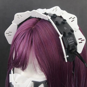 Cyberpunk Maid Mechanical Hairband - Style 1 mechanical maid hairband