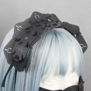 Cyberpunk Maid Mechanical Hairband - Style 2 mechanical maid hairband