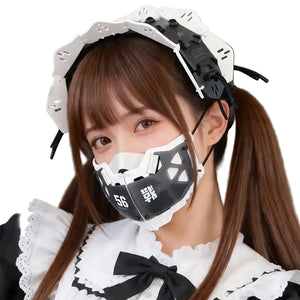 Cyberpunk Maid Mechanical Hairband - mechanical maid hairband