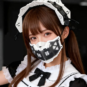 Cyberpunk Maid Mechanical Hairband - mechanical maid hairband