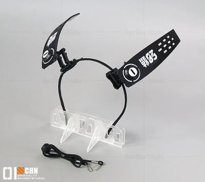 Cyberpunk Mechanical Antenna Headband — women mechanical cyberpunk hair accessory