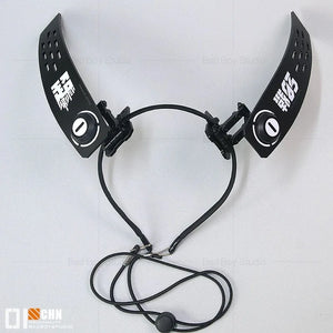 Cyberpunk Mechanical Antenna Headband — women mechanical cyberpunk hair accessory