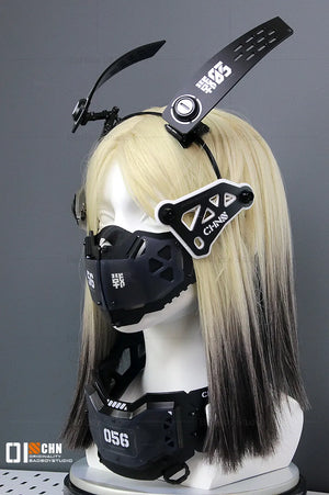 Cyberpunk Mechanical Antenna Headband — women mechanical cyberpunk hair accessory