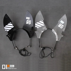 Cyberpunk Mechanical Armor Headband