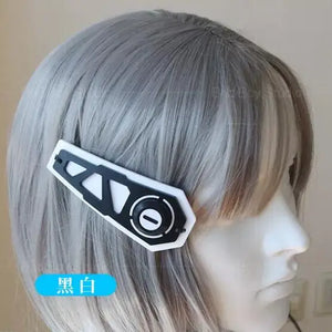 Cyberpunk Mechanical Hair Clips - Black White mechanical hair clip